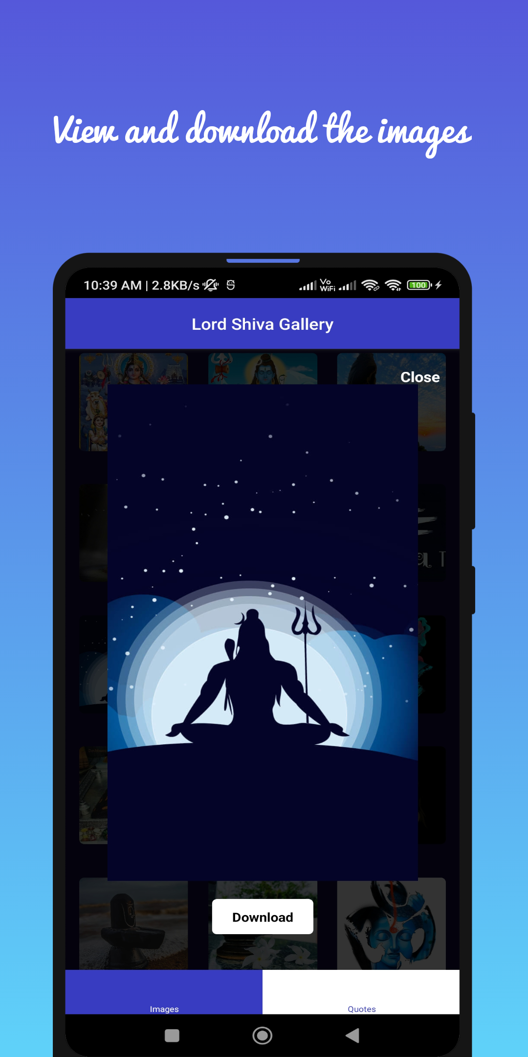 Lord Shiva Gallery Screenshot 2